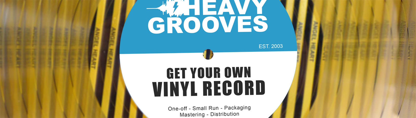 Custom vinyl record pressing